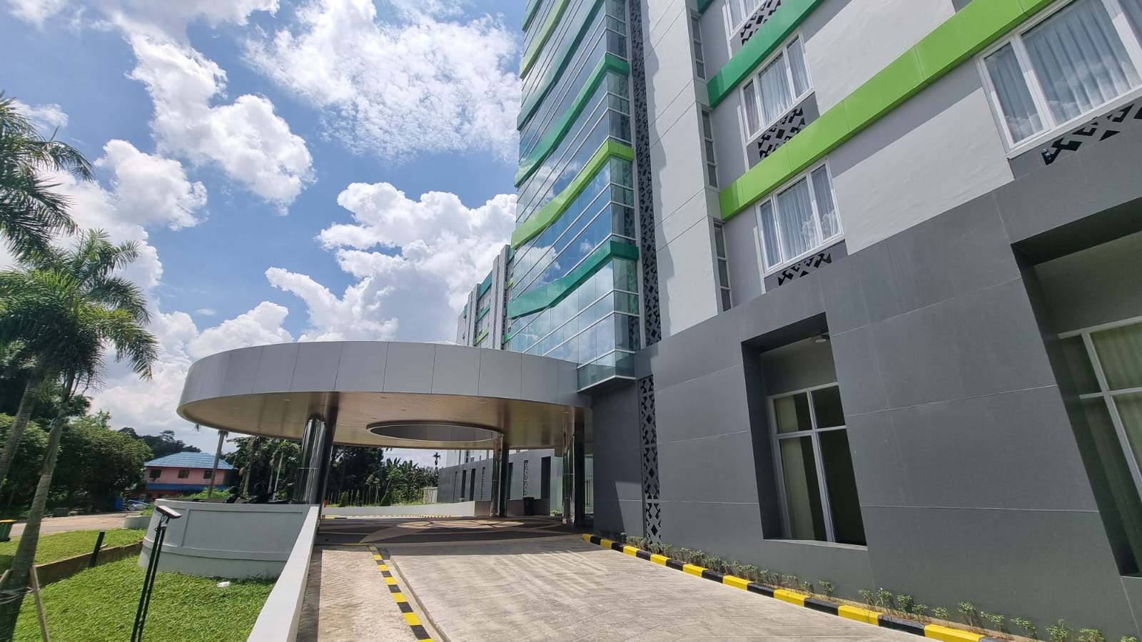 Hotel Atlet di komplek GOR Kadrie Oening Samarinda. (dok)